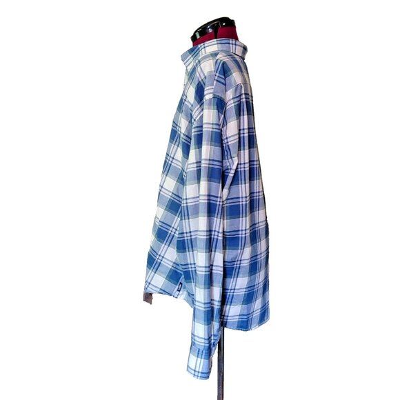 IZOD Saltwater Relaxed Classics Button Down Shirt Multicolor Size XXL Slim Fit - Picture 4 of 7